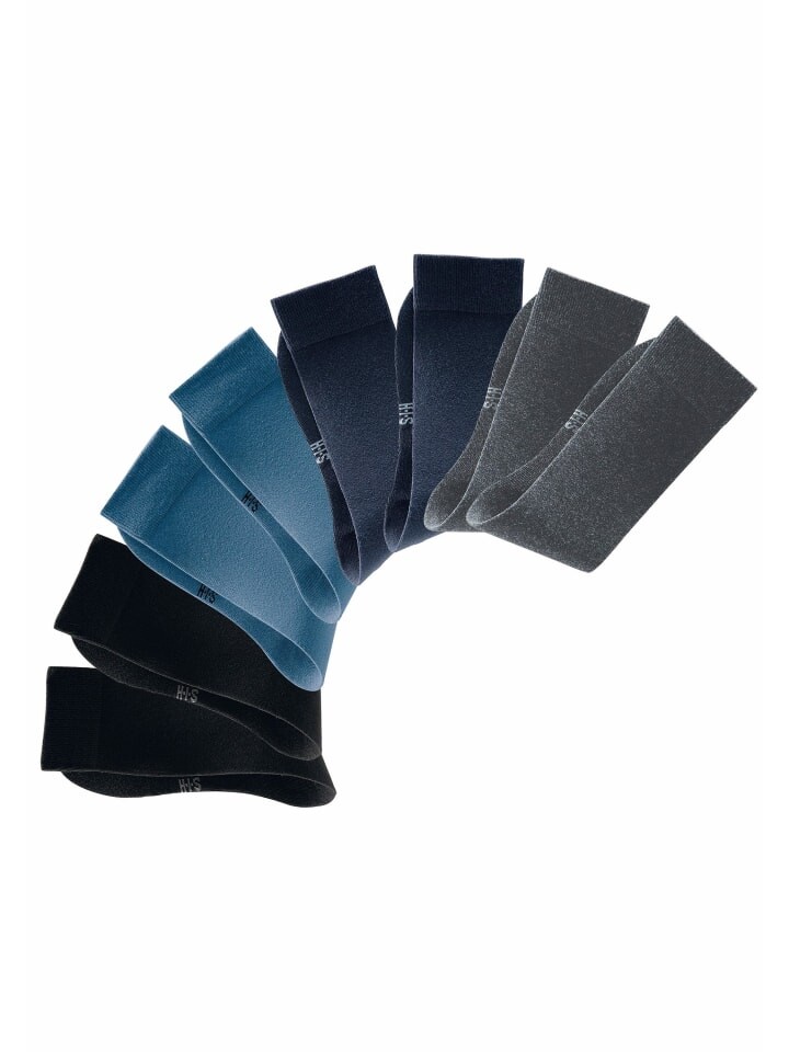 

Носки H.I.S, цвет blau, marine, schwarz, dunkelgrau