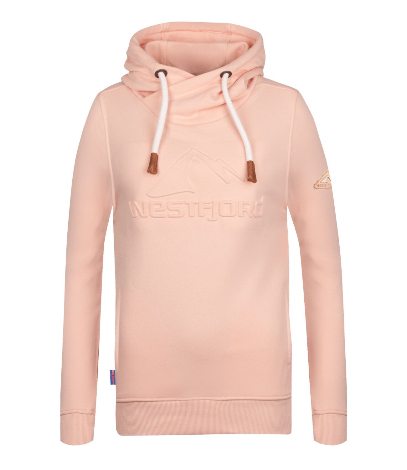 

Толстовка Westfjord Kapuzenpulli Hoodie Askja, цвет Pfirsisch Hell