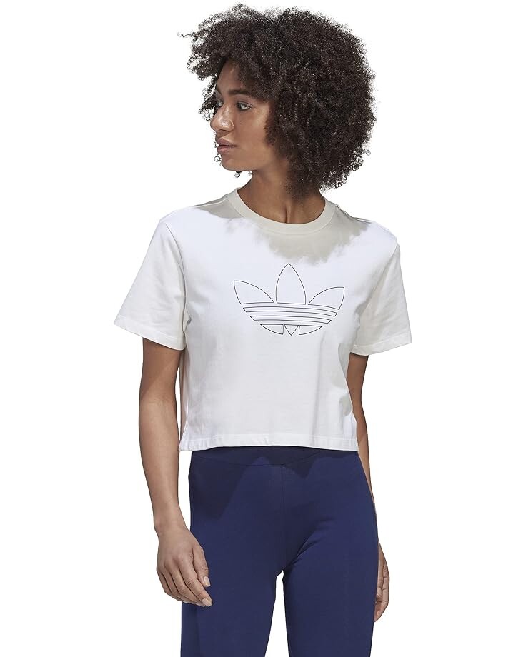 

Топ adidas Originals Americana Crop, белый