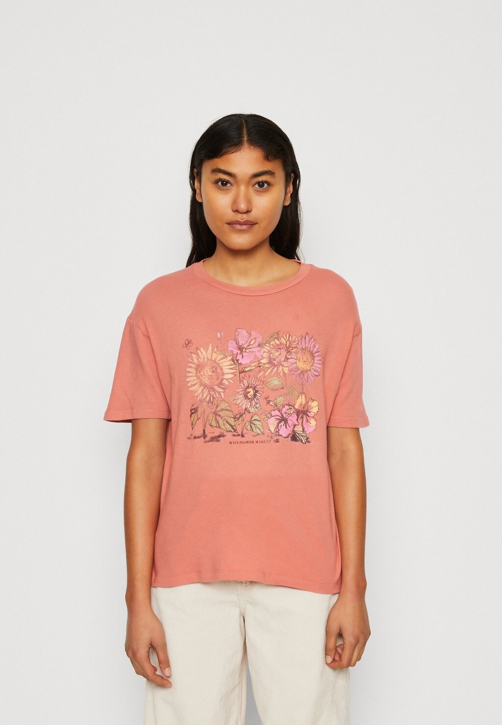 

Футболка с принтом BDG Urban Outfitters, Оранжевый