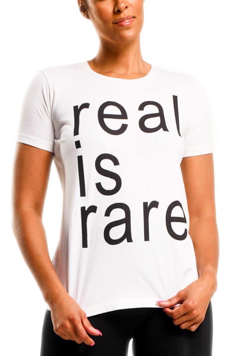

Футболка Real Is Rare с рисунком DAI MODA, белый