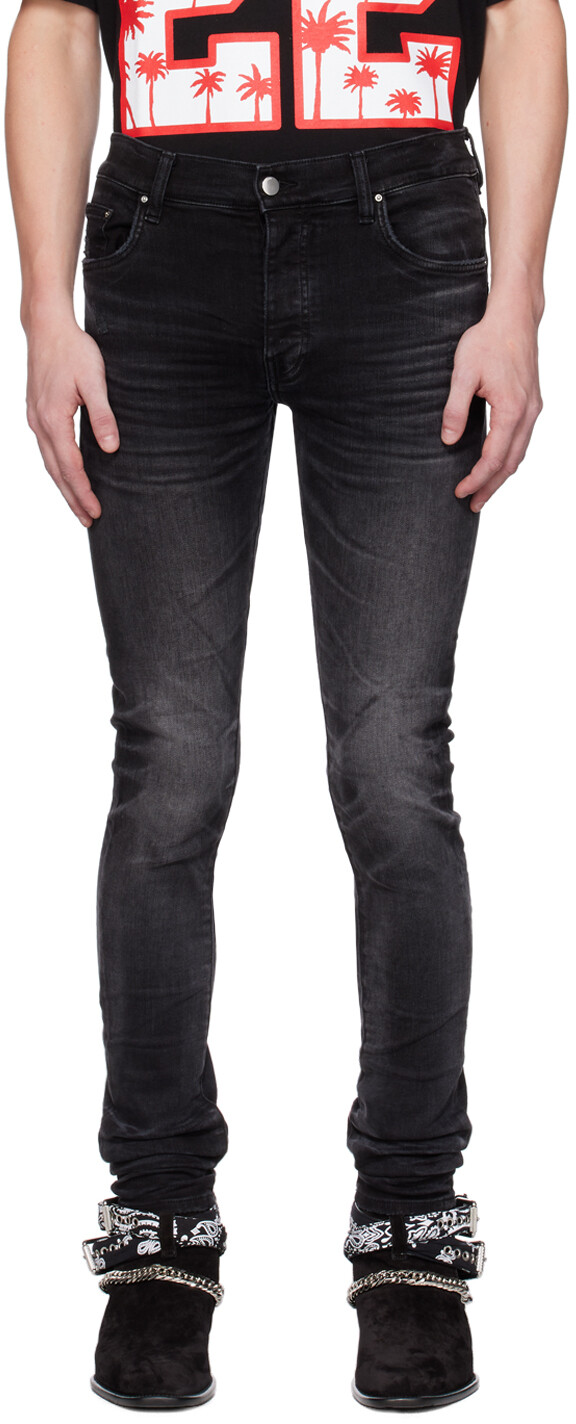 

Черные джинсы AMIRI Stack