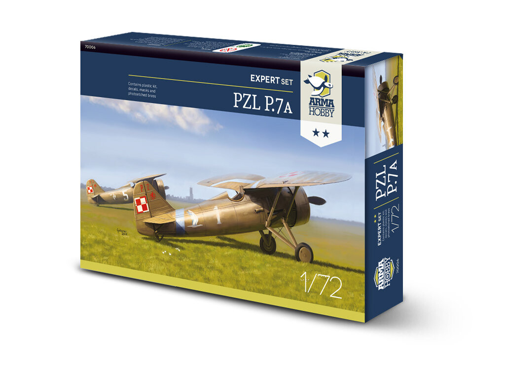 

70006 PZL P.7a (экспертный набор) Arma Hobby