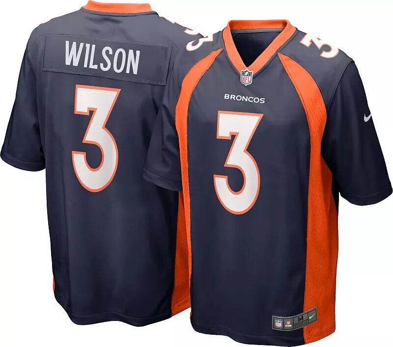 

Мужское джерси Nike Denver Broncos Russell Wilson #3 для альтернативной игры