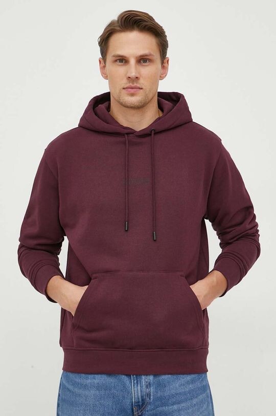 

Хлопковая толстовка Kooples The Kooples, бордовый, Красный