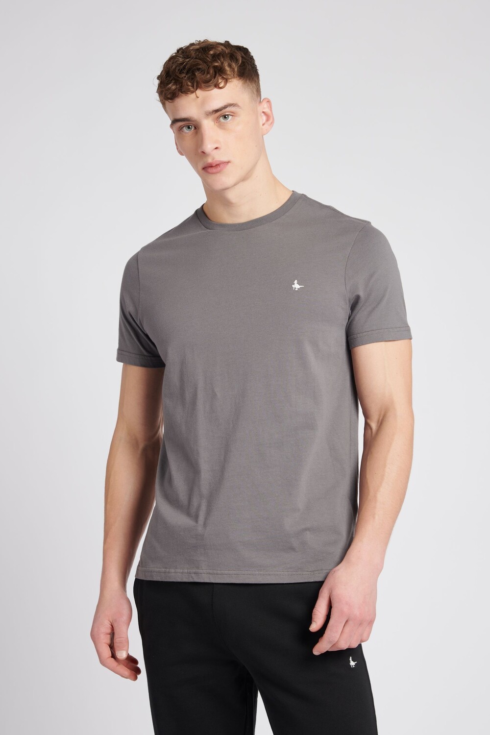 

Темно-серая футболка Sandford Jack Wills, серый