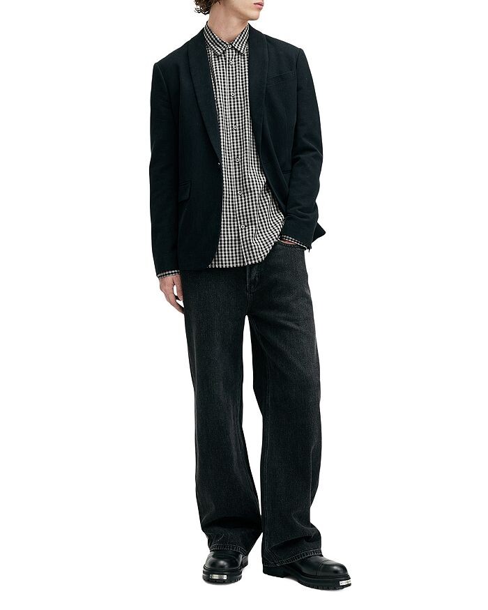 

Рубашка ALLSAINTS Neo стандартного кроя, черный