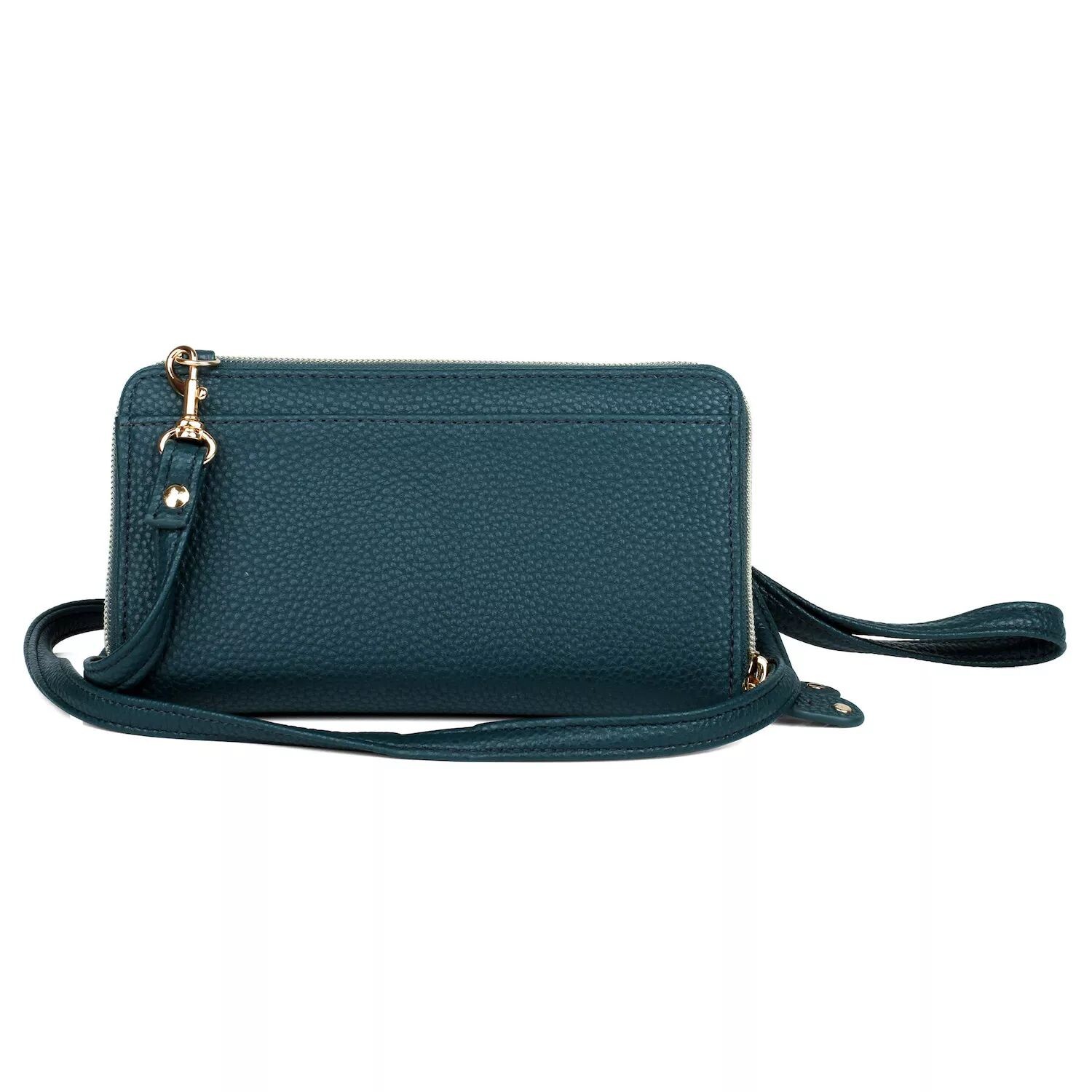 

Julia Buxton Pebble Ultimate Organizer Кошелек на шнурке с RFID-блокировкой Julia Buxton, зеленый