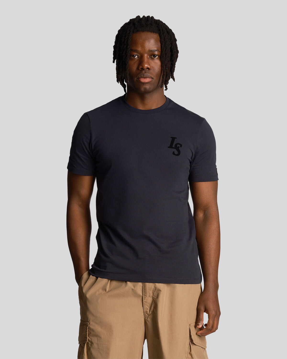 

Футболка с эмблемой клуба plus Lyle & Scott, синий