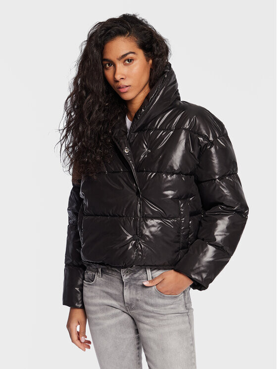 

Пуховик стандартного кроя Pepe Jeans, черный