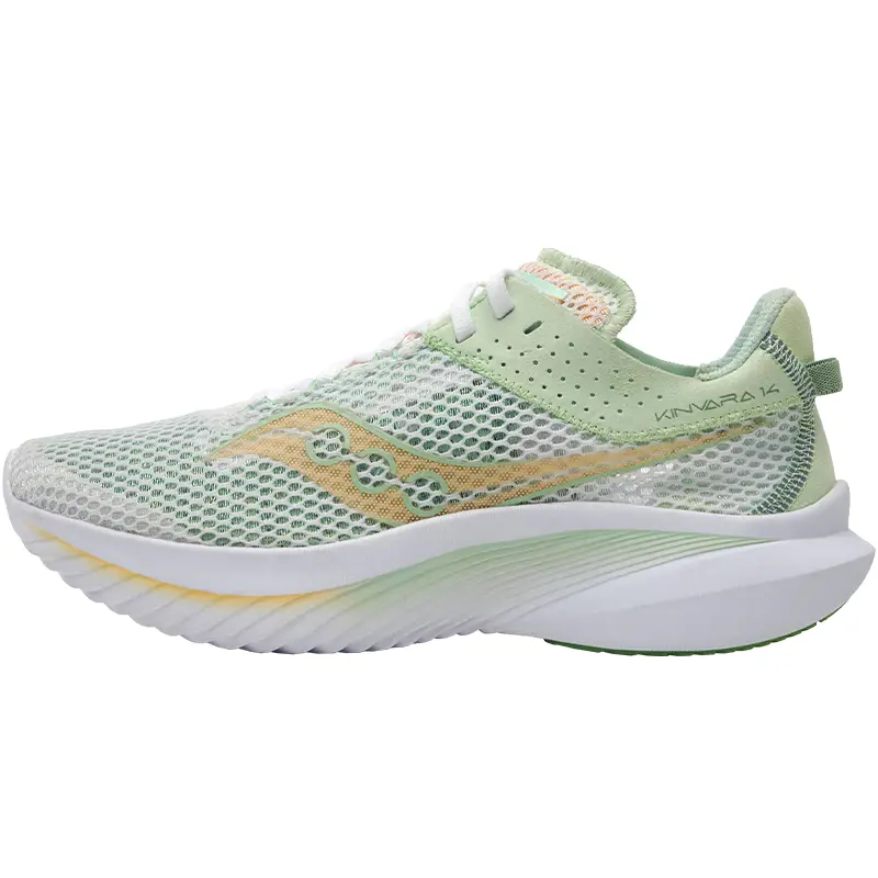 

Кроссовки женские Saucony Essence 14 амортизирующие, белый / зеленый