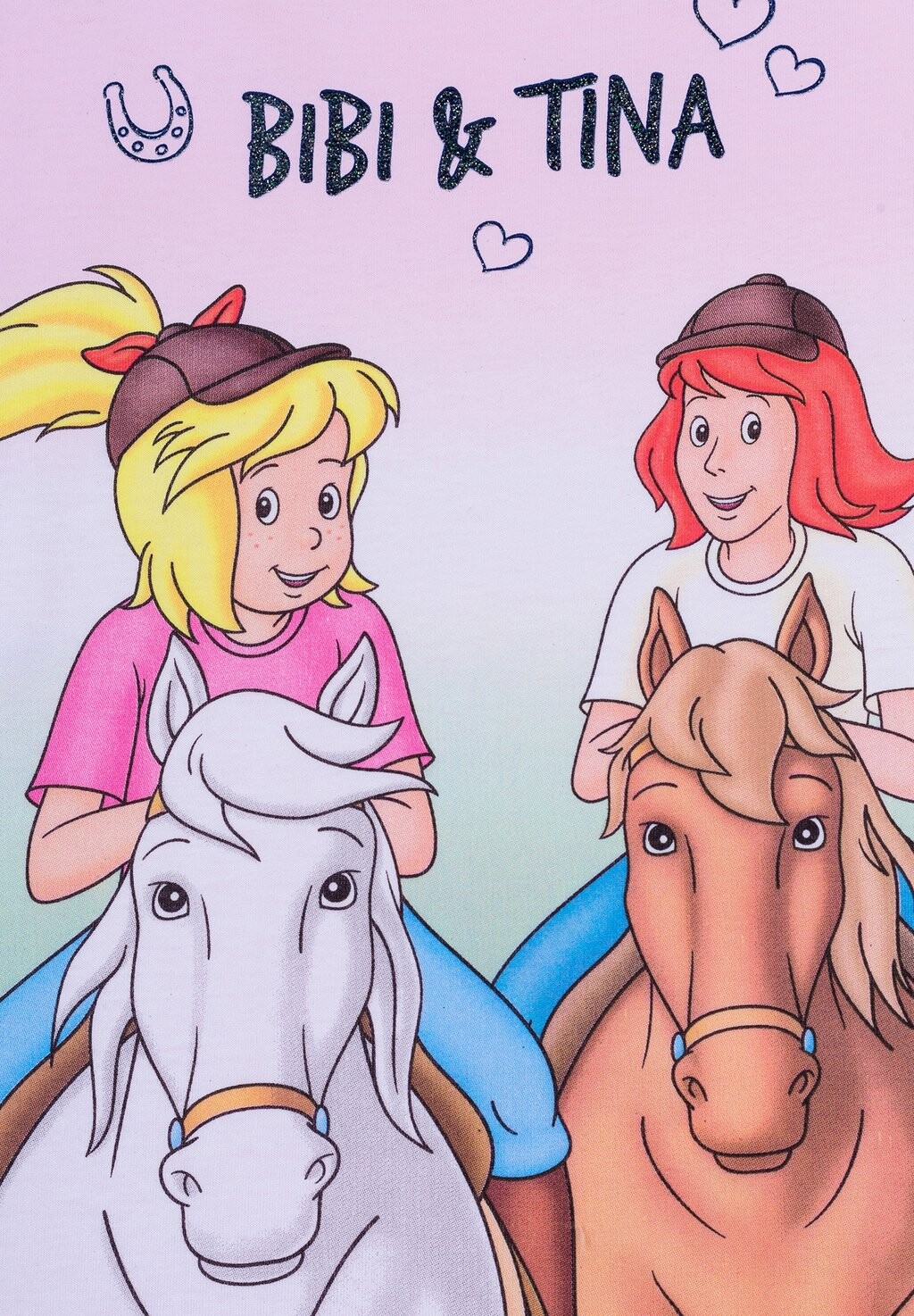 

Топ с длинными рукавами Bibi & Tina, светло-розовый