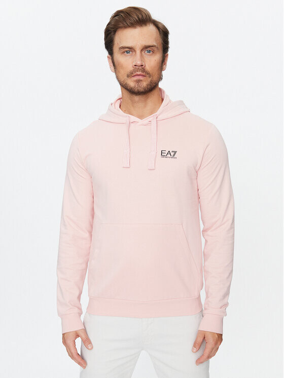 

Толстовка обычного кроя Ea7 Emporio Armani, розовый