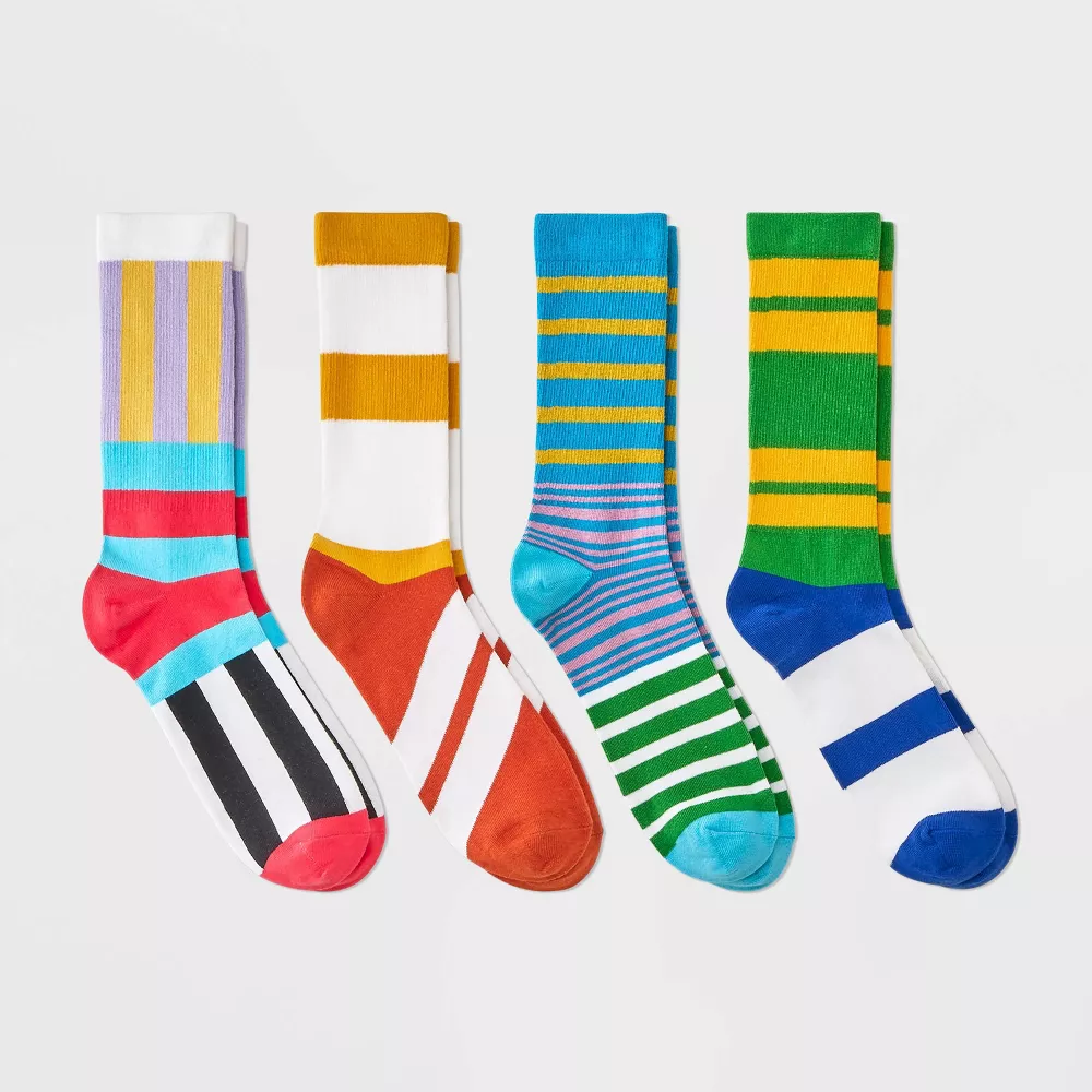 

Мужские полосатые носки Crew Socks 4pk - Original Use