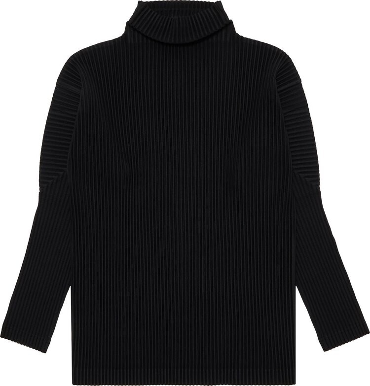 

Футболка Homme Plissé Issey Miyake Basics 'Black', черный