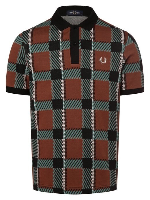 

Рубашка поло Fred Perry, коричневый