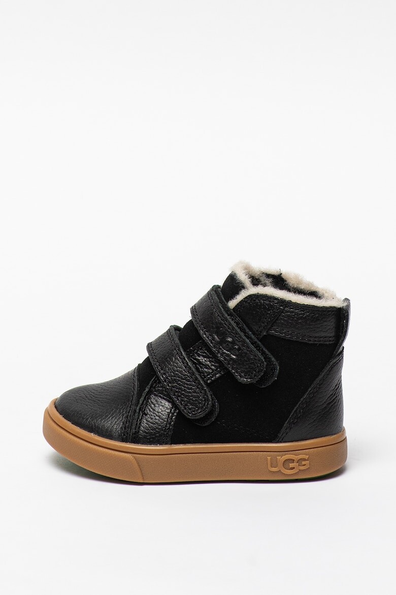 

Кожаные спортивные туфли Rennon II на шерстяном вате Ugg, черный