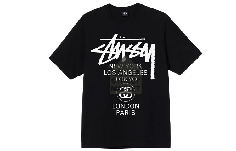 

Футболка унисекс Stussy, цвет Moss