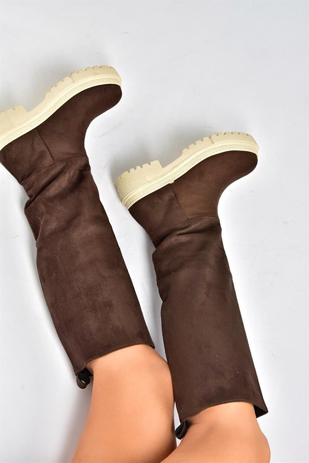 

N7261477 Коричневые женские ботинки Fox Shoes, Коричневый