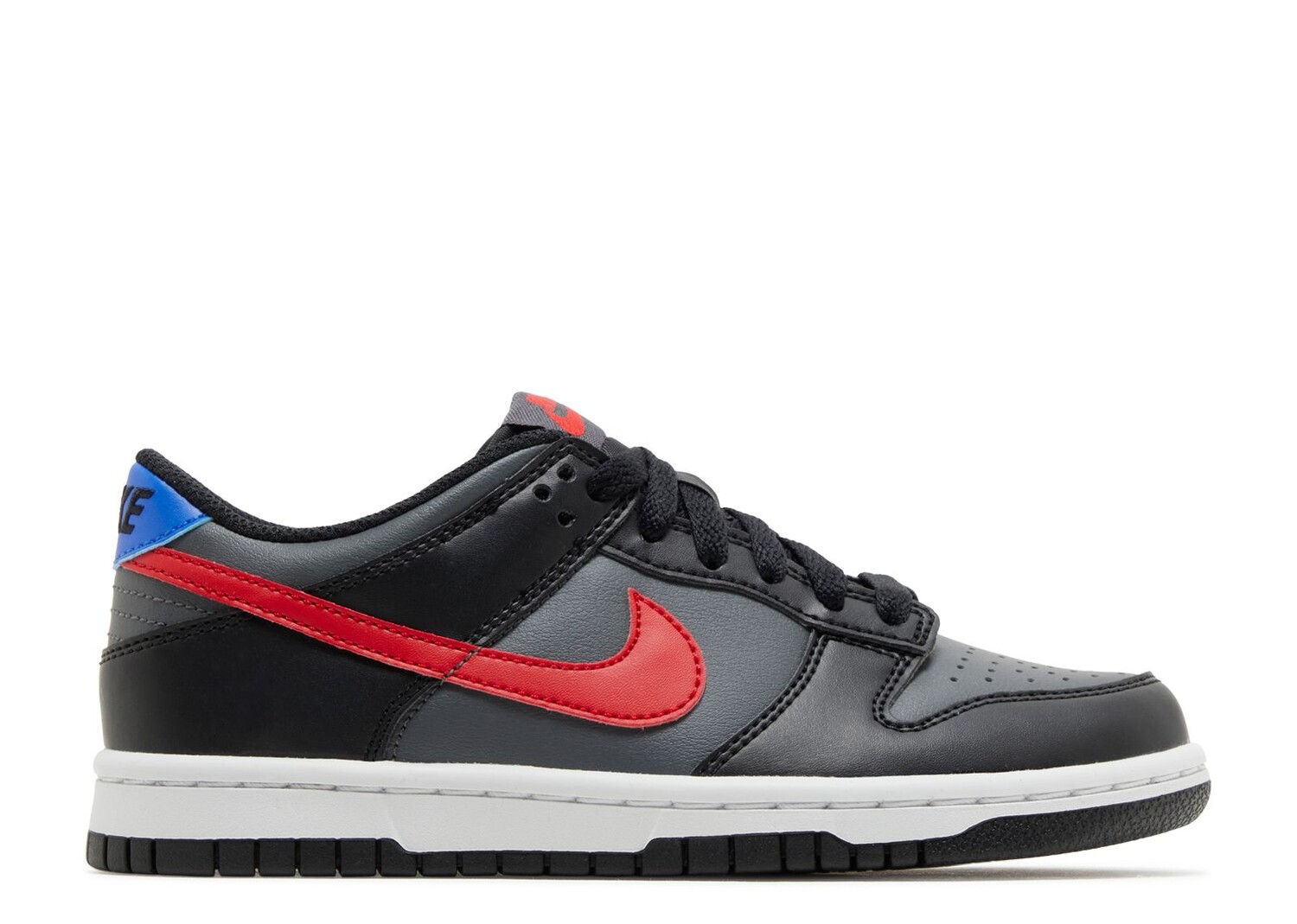 

Кроссовки Nike Dunk Low Gs 'Black Red Blue', черный