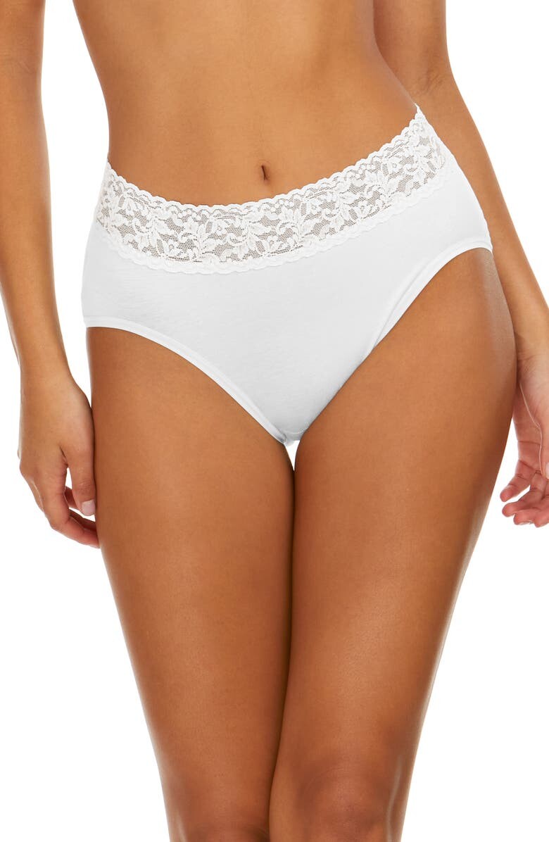 

Хлопковые французские трусы HANKY PANKY, белый