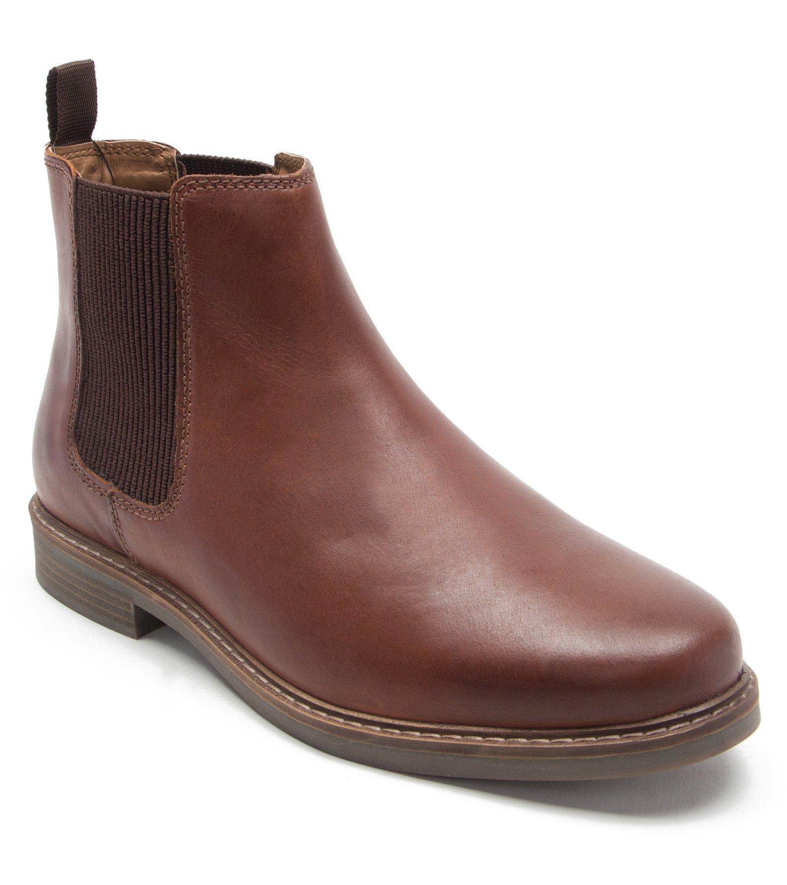 Мужские кожаные ботинки челси в строгом стиле 'Bamford' Thomas Crick, коричневый мужские кожаные ботинки с бархатной подкладкой с высоким берцем