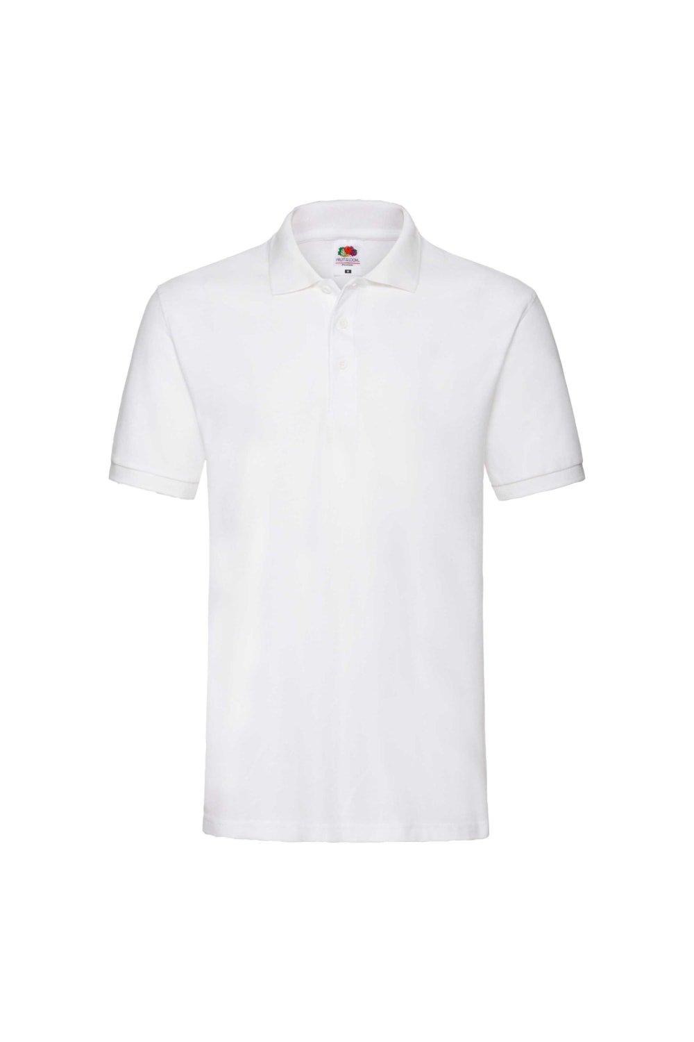 Рубашка поло премиум-класса с короткими рукавами , белый Fruit of the Loom