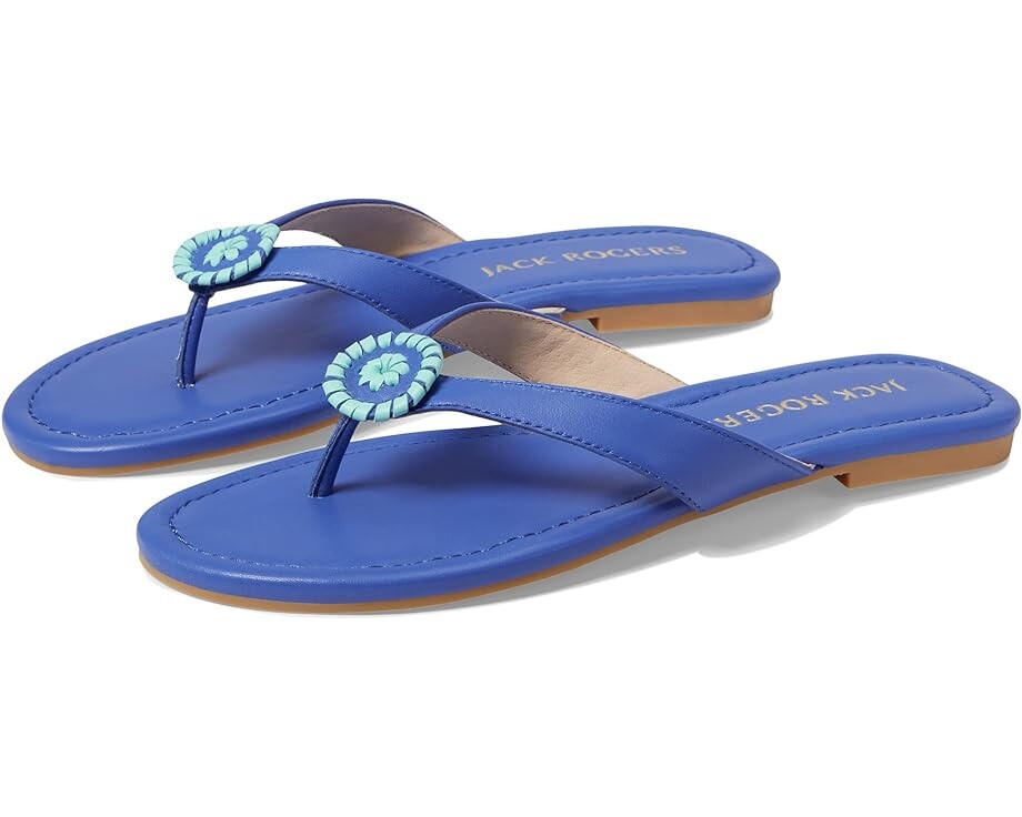 Сандалии Jack Rogers Roxy Flip-Flop, цвет Dark Powder Blue/Turquoise character luxury powder dark 20 lp002