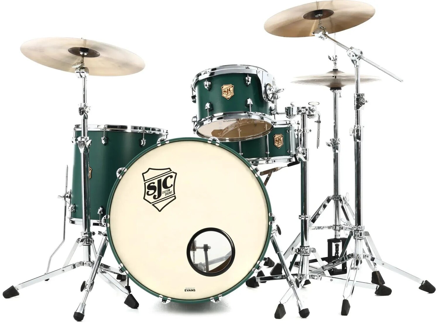 

Набор из трех частей SJC Custom Drums Tour Series — Autumn Hunter — эксклюзивно для Sweetwater
