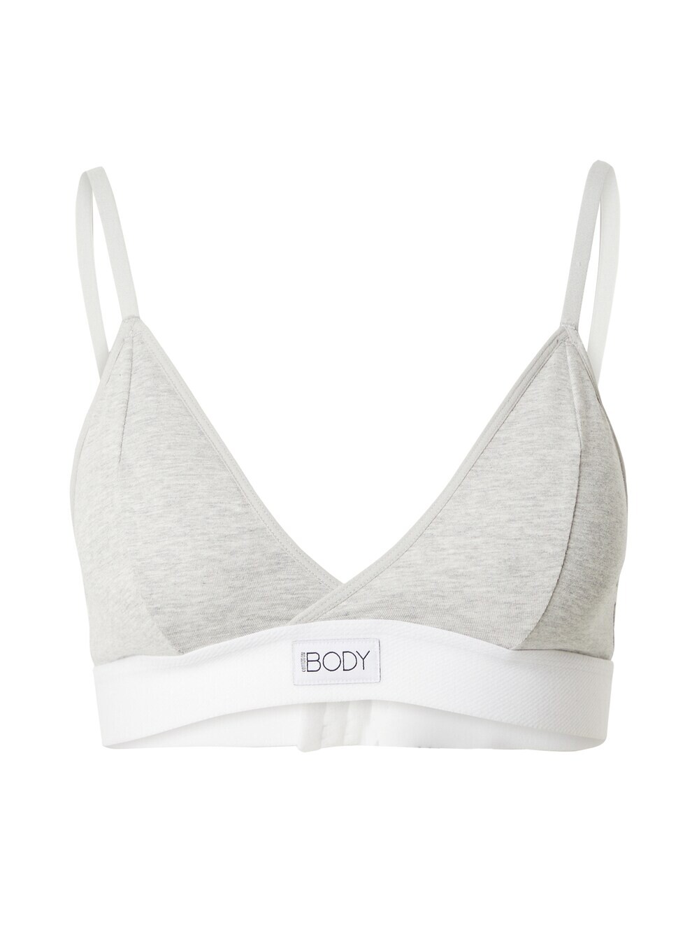 

Треугольный бюстгальтер Cotton On Body, пестрый серый