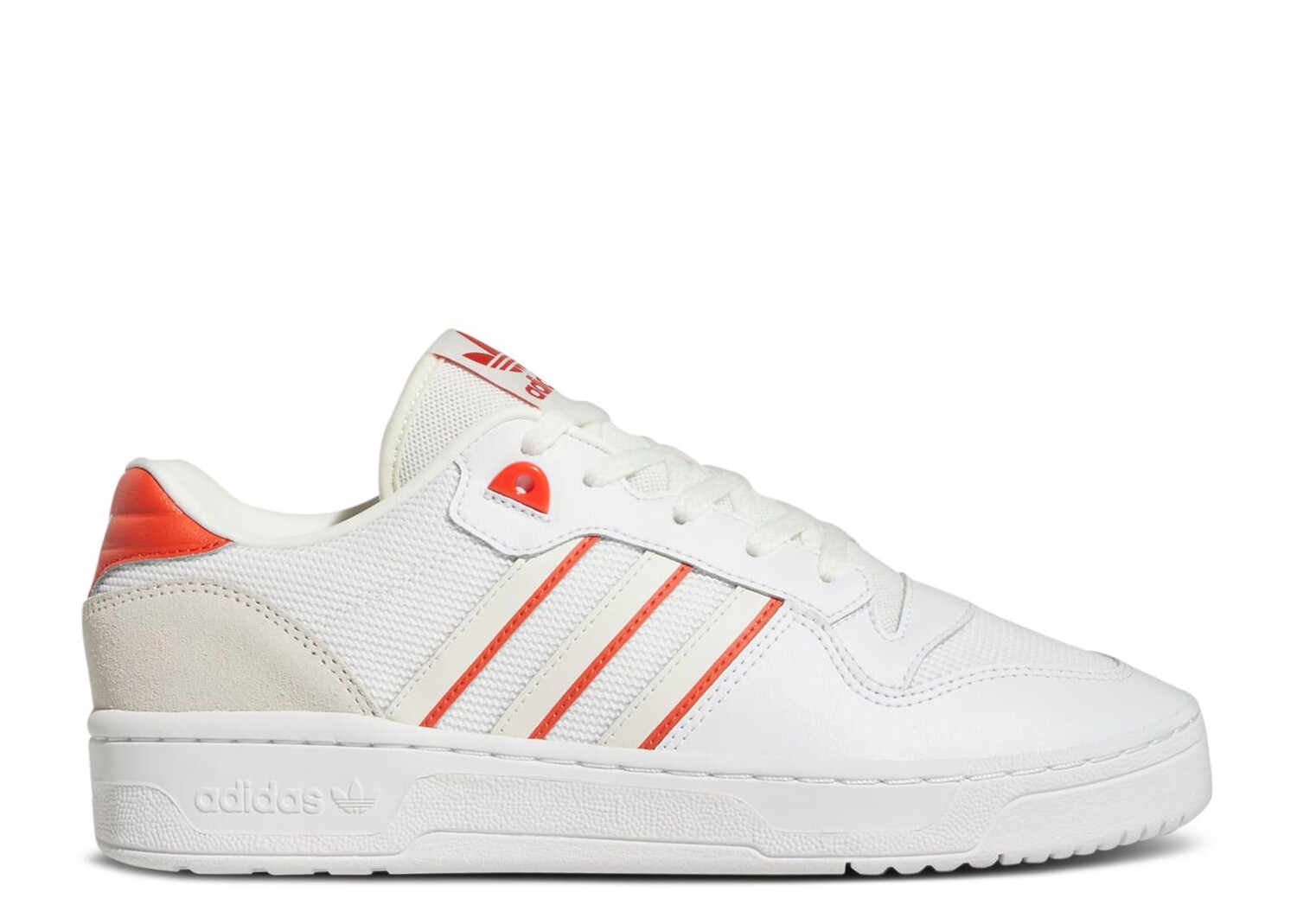 

Кроссовки adidas Rivalry Low 'White Preloved Red', белый