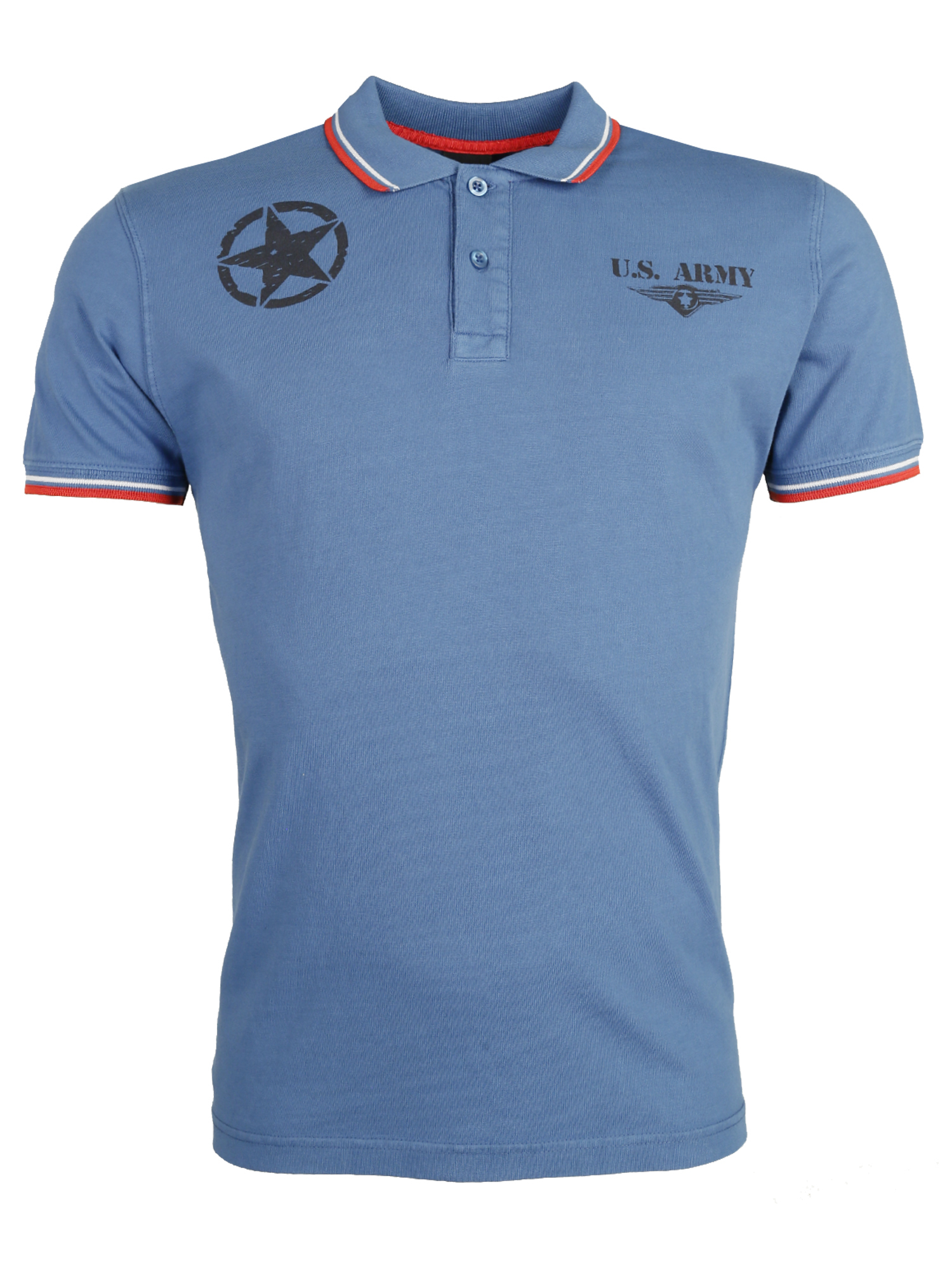 Поло TOP GUN Polo Shirt TG20193163, цвет royal blue