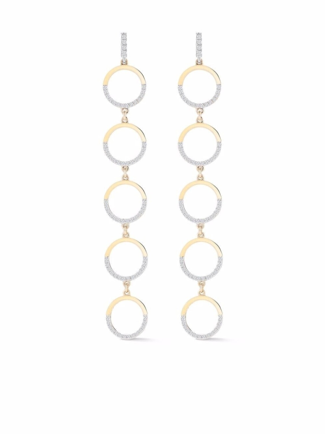 

Серьга FiveTier Halfmoon из желтого золота с бриллиантом Mateo, золотой