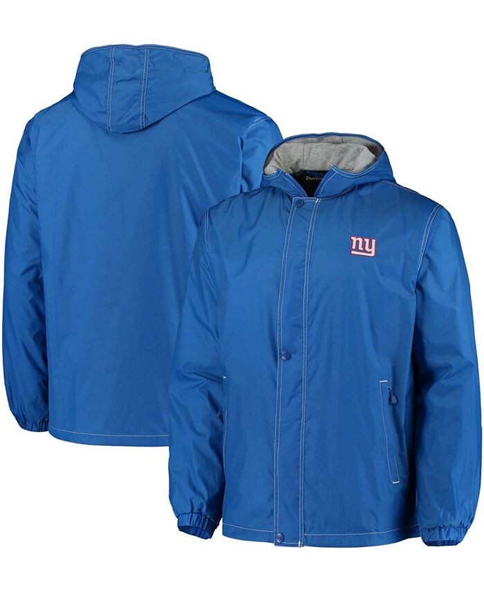 

Мужская куртка на молнии во всю длину с логотипом Royal New York Giants Legacy Stadium Dunbrooke, синий