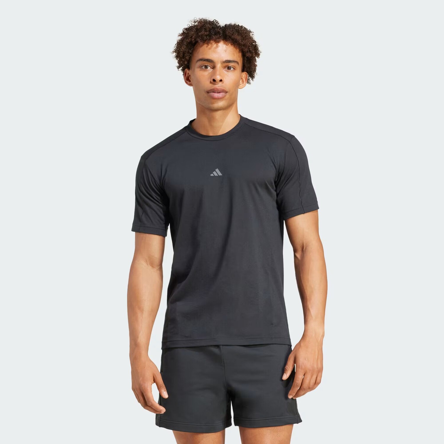 

Футболка для йоги Adidas, цвет Black