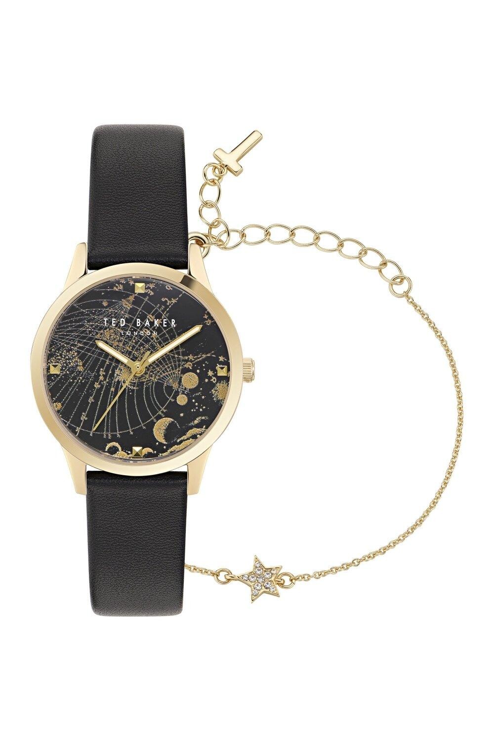

Модные часы Fitzrovia Constellation из нержавеющей стали - Bkgfw2302 Ted Baker, черный