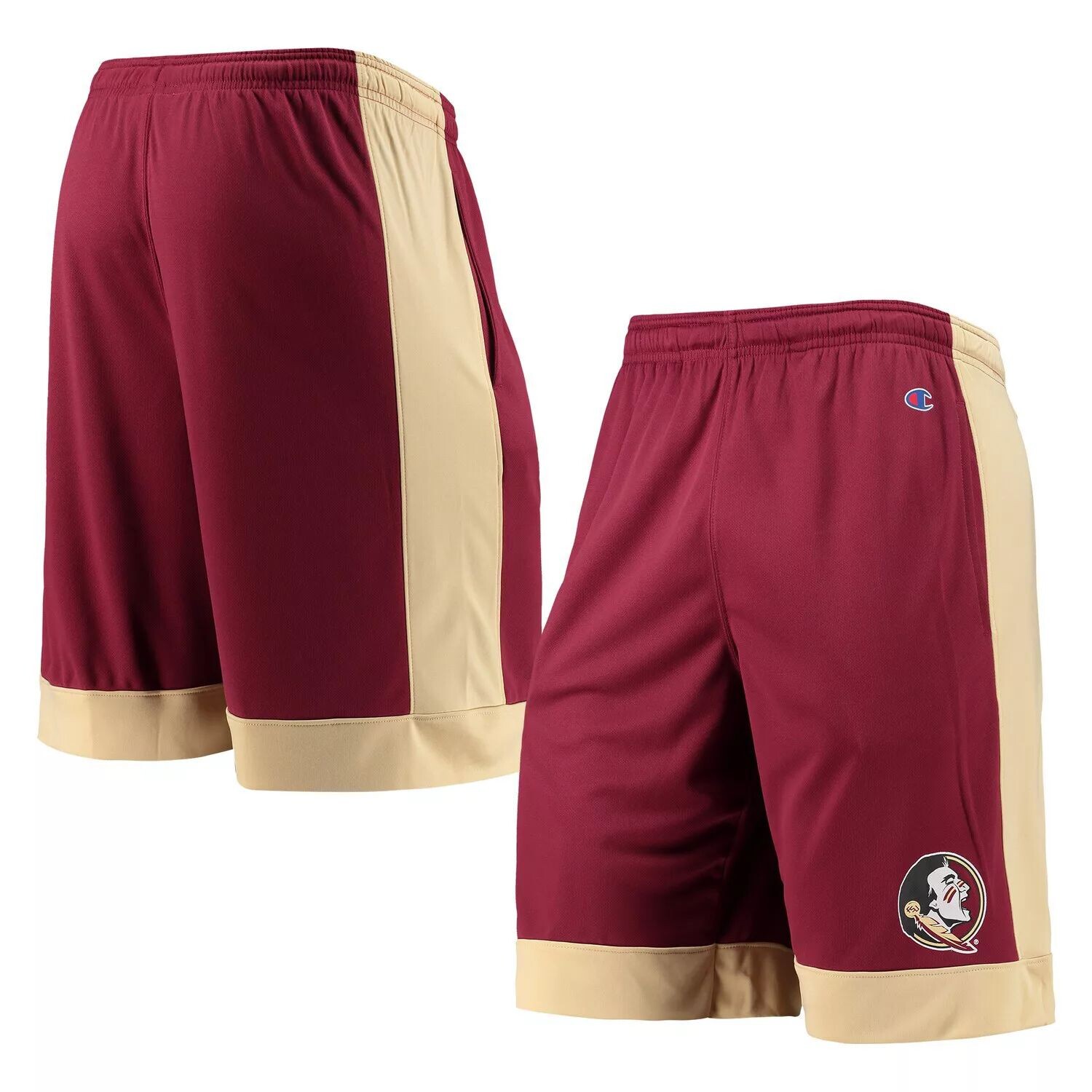 

Мужские шорты с контуром гранатового цвета Florida State Seminoles