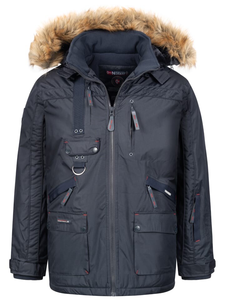 

Зимняя куртка Geographical Norway, темно-синий