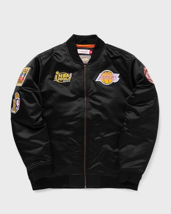 

Куртка Mitchell & Ness Nba Satin Bomber Jacket Los Angeles Lakers, черный