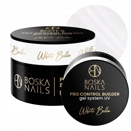 цена Наращивающий УФ-гель для ногтей, 30 мл Boska Nails, Pro Control Builder White Bella