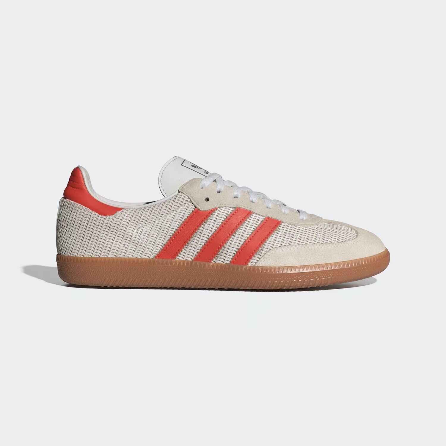 

Кроссовки Samba OG Adidas, цвет Crystal White/Preloved Red/Gum M2