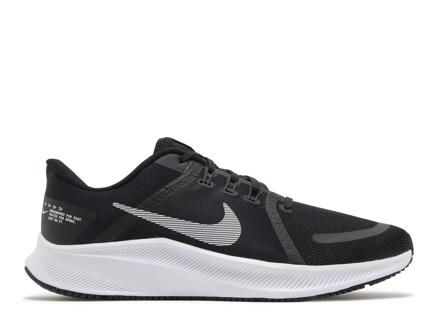 

Кроссовки Nike Quest 4 'Black White', черный