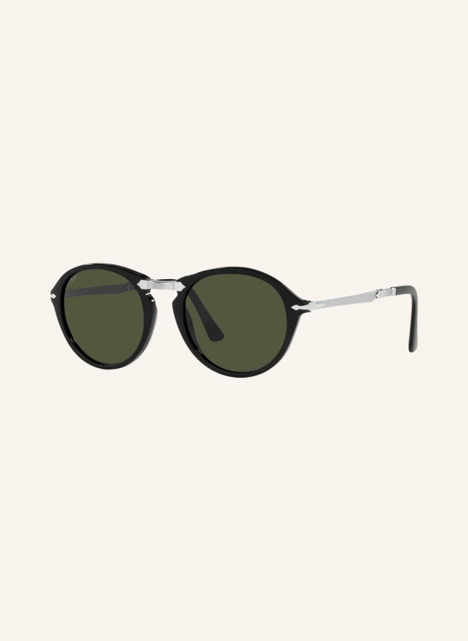 

Солнцезащитные очки po3274s Persol, черный, Белый