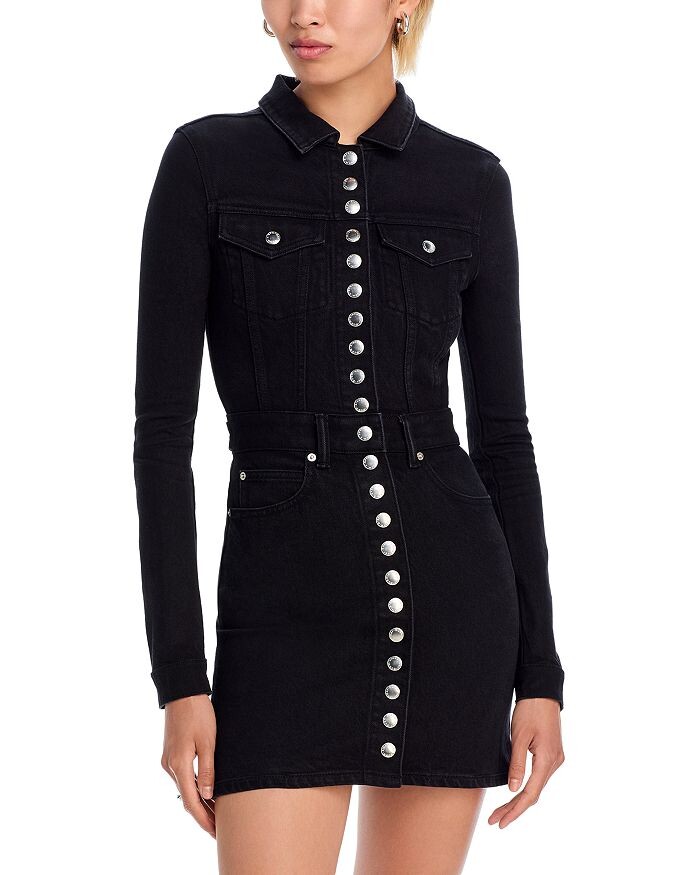 

Alexanderwang.t Джинсовое мини-платье, черный
