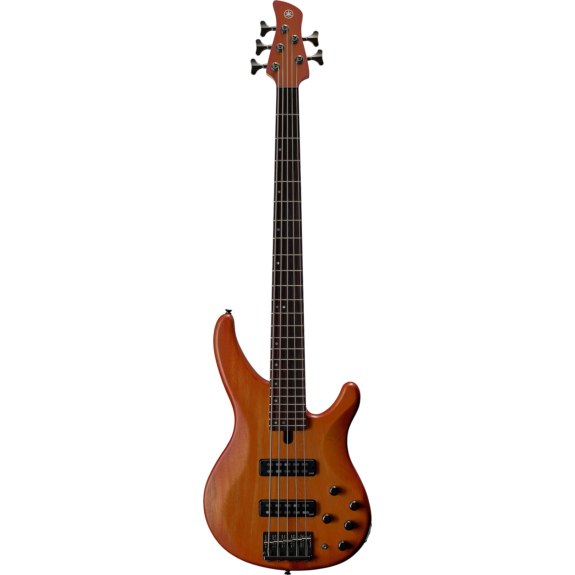 цена 5-струнная электрическая бас-гитара премиум-класса Yamaha TRBX505 Brick Burst, гриф из палисандра