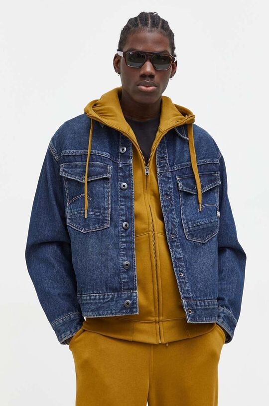 

Джинсовая куртка G-Star Raw, темно-синий