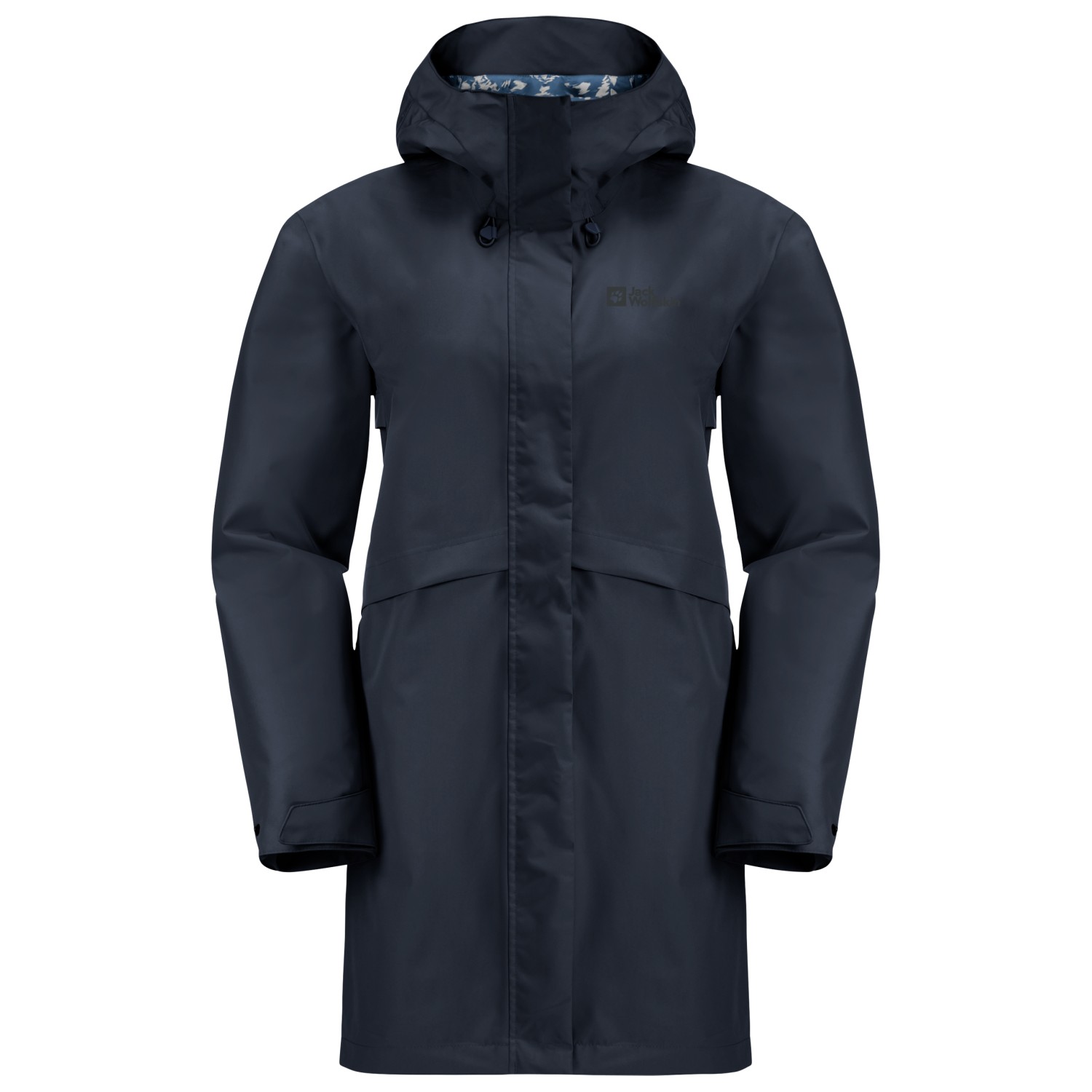Пальто Jack Wolfskin Women's Capeest Coat, цвет Night Blue цена и фото
