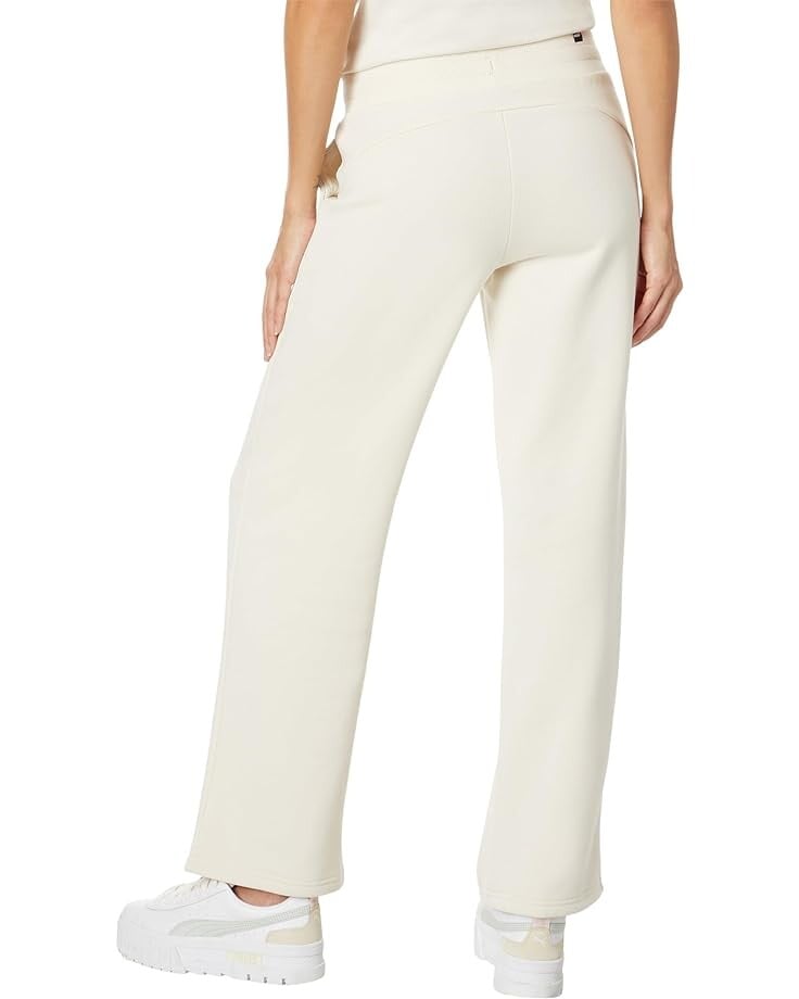 

Брюки PUMA Essentials+ Small Logo Straight Leg Fleece Pants, цвет Alpine Snow