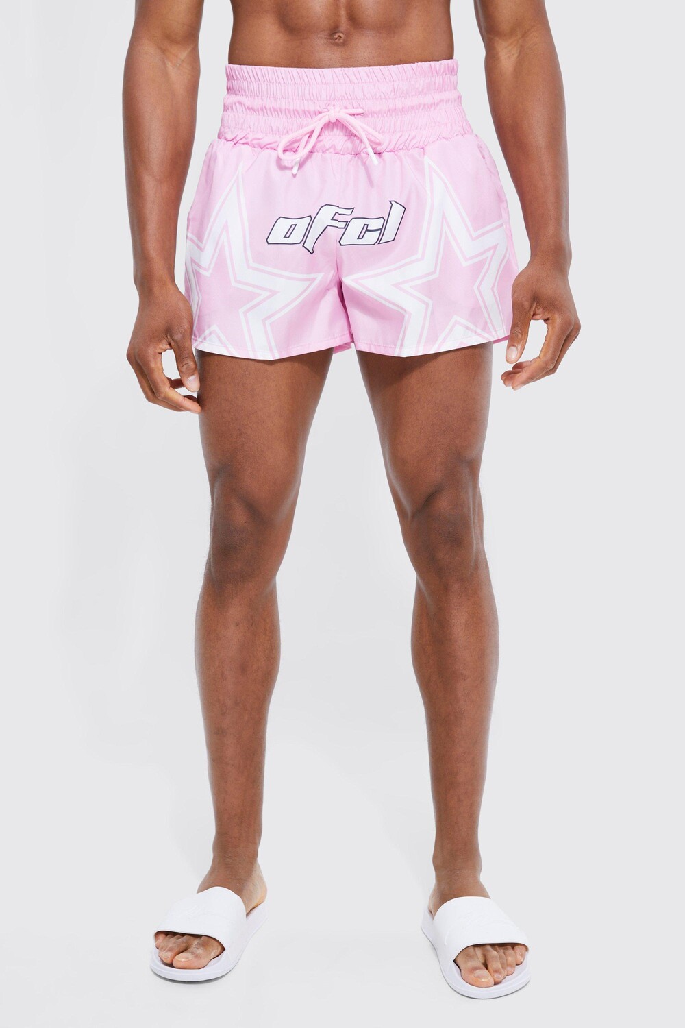 

Шорты для плавания ofcl star fighter Boohoo, розовый