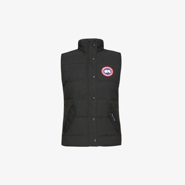 

Укороченный жилет без рукавов в стиле фристайл Canada Goose, черный